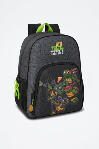Sac à dos Tortues Ninja - Noir et vert