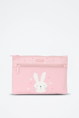 Trousse - Blanc et rose