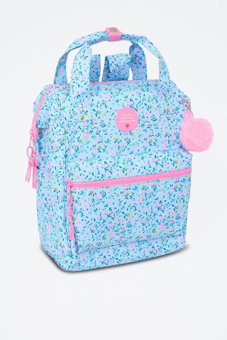Sac à dos Paraiso - Bleu et rose