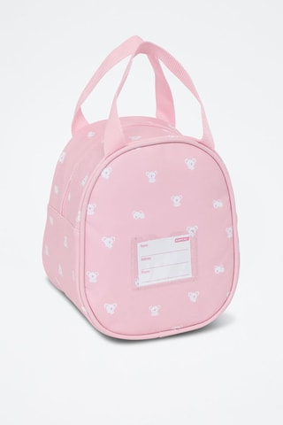 Sac à lunch isotherme - Rose et blanc