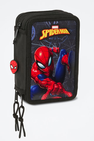 Trousse garnie Spider-Man Avengers Marvel - 37 pièces - Noir et bleu