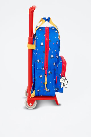 Sac à dos à roulettes Mickey Disney - Bleu