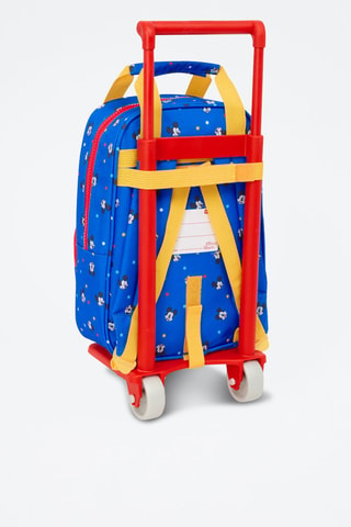 Sac à dos à roulettes Mickey Disney - Bleu