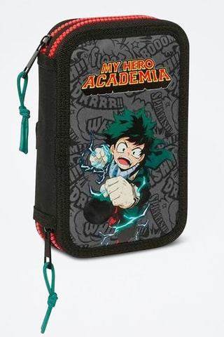Trousse garnie Izuku Midoriya My Hero Academia - 28 pièces - Noir et rouge