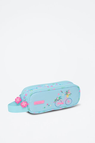 Trousse - Bleu et rose