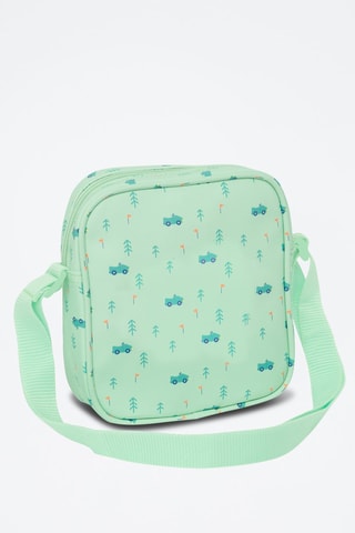 Sac bandoulière - Vert et orange