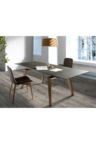 Tavolo da pranzo allungabile in marmo - 180 x 90 x 75 cm