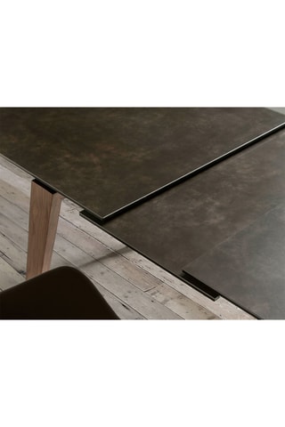 Tavolo da pranzo allungabile in marmo - 180 x 90 x 75 cm