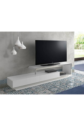 Mobile TV 2 cassetti - Bianco