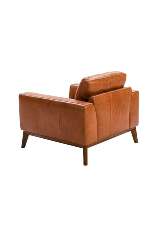 Poltrona - Marrone - In pelle