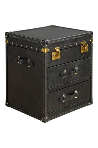 Baule - Nero - 55 x 50 x 62 cm 