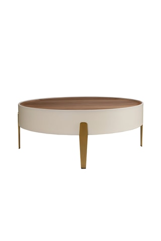 Tavolino in noce - 92 x 92 x 35 cm