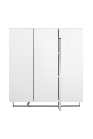 Credenza 3 ante - Bianco - 120 x 42 x 135 cm