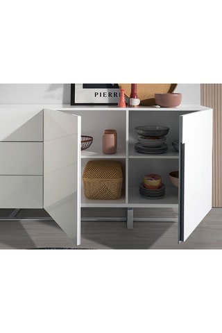 Credenza 2 ante - Bianco