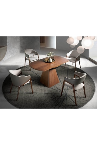 Tavolo da pranzo allungabile in frassino - 140/170 x 120 x 76 cm