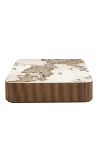 Tavolino in noce - 120 x 28 x 120 cm