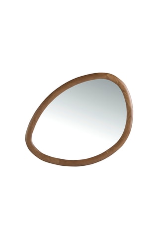 Specchio in legno - 95 x 75 x 3 cm - Neutro