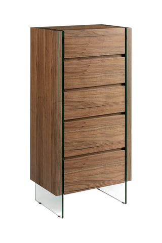 Cassettiera 5 cassetti - 58 x 39 x 119 cm