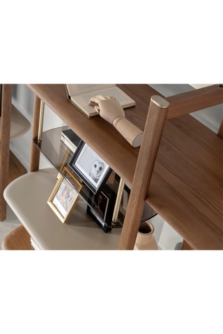 Libreria in noce - 140 x 50 x 162 cm