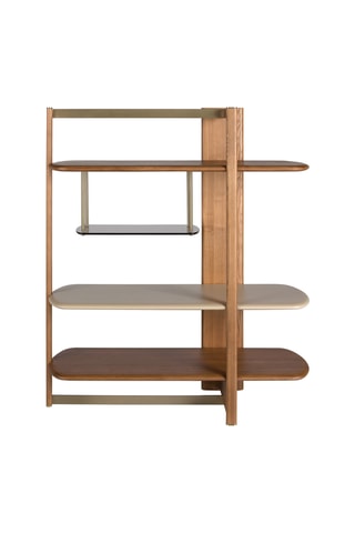 Libreria in noce - 140 x 50 x 162 cm