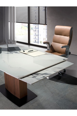 Tavolo allungabile in marmo - 160/ 240 x 100 x 76 cm