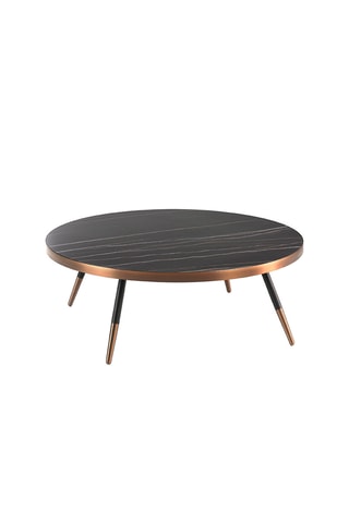 Tavolino in porcellana - 90 x 90 x 30 cm