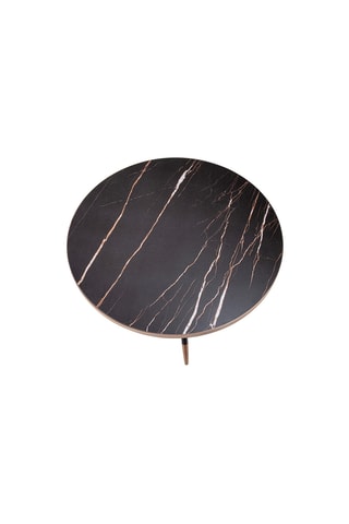 Tavolino in porcellana - 90 x 90 x 30 cm