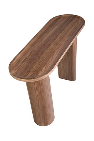 Console in legno placcato noce - 120 x 76 x 40 cm