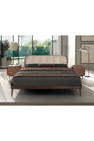 Comodino in legno - 59 x 47 x 56 cm