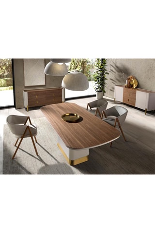 Tavolo da pranzo in noce - 200 x 95 x 76 cm