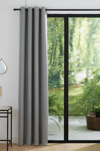 Rideau occultant - Gris - 140 x 260 cm
