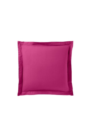 Taie d'oreiller en coton 57 fils/cm² - Magenta