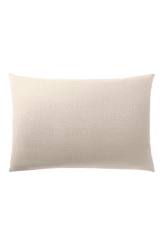 Taie d'oreiller en coton 57 fils/cm² - Sable 