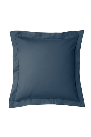 Taie d'oreiller en coton 80 fils/cm² Julian - Bleu
