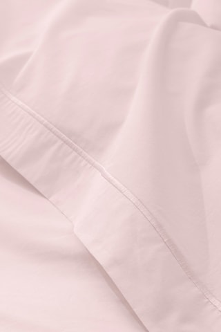 Drap plat en coton 80 fils/cm² Julian - Rose