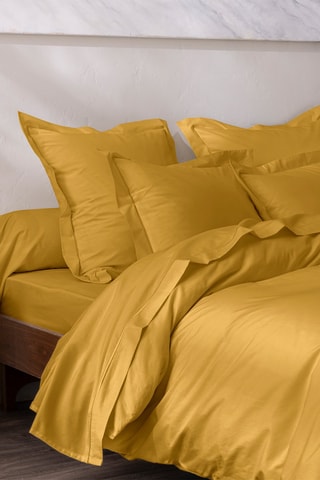 Housse de couette en coton 80 fils/cm² Julian - Mangue