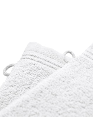 2 gants de toilette Spa - Blanc