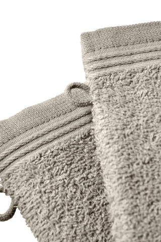 2 gants de toilette Spa - Beige