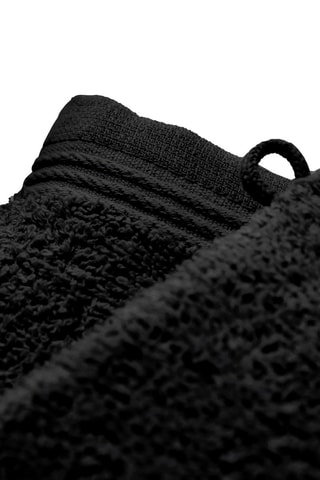 2 gants de toilette Spa - Noir