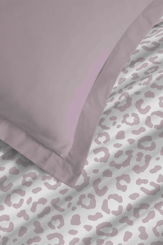 Parure de draps en coton 57 fils/cm² - Mauve
