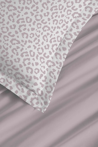 Parure de draps en coton 57 fils/cm² - Mauve