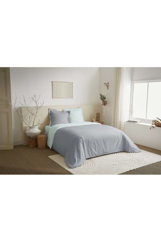 Parure de couette en coton 57 fils/cm² - Nuage