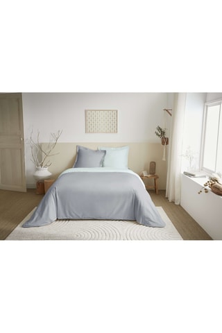 Parure de couette en coton 57 fils/cm² - Nuage