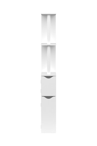 Meuble WC 2 portes - 15,2 x 118 x 29,8 cm