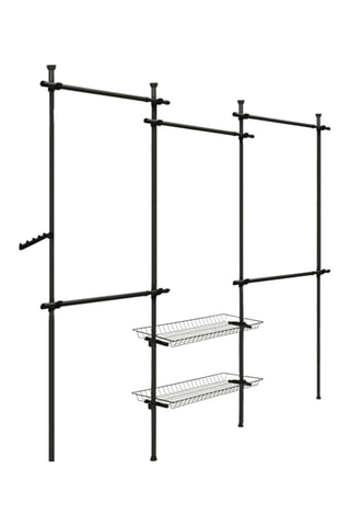 Penderie télescopique - 305 x 35 x 278 cm