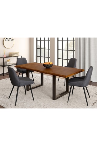4 chaises Ornella - 47,5 x 79 x 54 cm