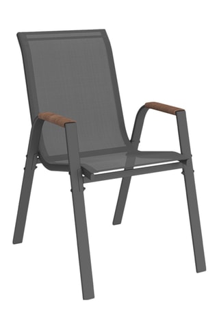 6 chaises de jardin Ozéa - 51 x 84 x 68 cm