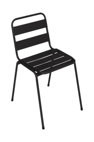 6 chaises de jardin empilables - 44 x 45 x 76 cm