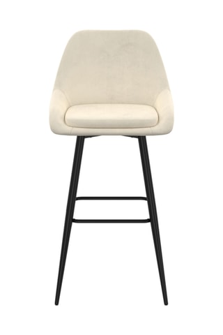 2 tabourets de bar Olivia - 44 x 92 x 46 cm