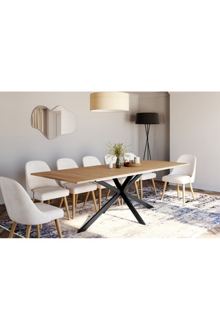 Table à manger extensible Spider - 200/240 x 75 x 110 cm